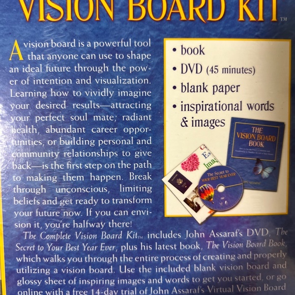 NWT - The Complete Vision Board Kit - John Assaraf - Picture 5 of 6